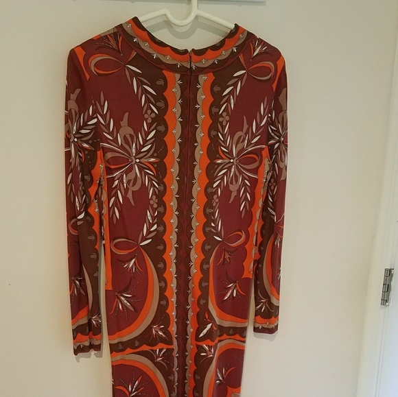 Vintage silk gown Emilio Pucci - Picture 3 of 5